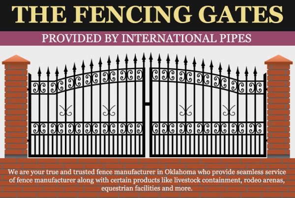 The Fencing Gates Provided By International Pipes 1