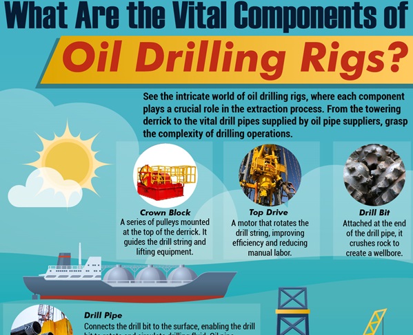 What Are The Vital Components Of Oil Drilling Rigs?