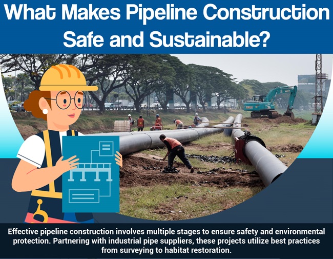 What Makes Pipeline Construction Safe and Sustainable?