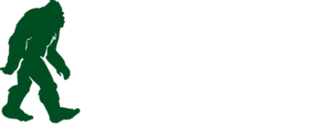 Bigfoot Logo White with Green BF